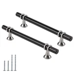 Rergy 10 Pack 5 Inch Black And Brushed Nickel Cabinet Pulls Heavy-duty Kitche.... Fixed Price $58.17.