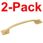 Belwith Keeler 2-PACK Vintage 1900 5-1/16 In. C/c Solid Brass Arch Cabinet Pull. Fixed Price $16.28.