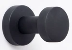 Alno A8980 Euro Bathroom Robe Hook In Matte Black, New!. Fixed Price $10.50.