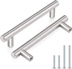 30 Pack Stainless Steel Cabinet Handles Brushed Nickel 3.75" 96MM Bar Pulls. Fixed Price $31.43.