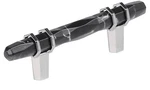 Amerock Carrione Marble Black Chrome Cabinet Pull Handle BP36639MBK26. Fixed Price $20.00.