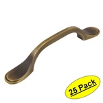 *25 Pack* Cosmas Cabinet Hardware Brushed Antique Brass Handle Pulls #9533BAB. Fixed Price $32.98.