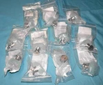 Lot Of 11 Seaglass 1.5" In. 47 Mm Aqua Nickel Cabinet Knob Liberty P31017C-MUL-C. Fixed Price $47.49.