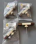 Mascot Hardware CK371 White & Brown 3-5/7 Cabinet Knob Lot Of 4 New. Fixed Price $17.99.