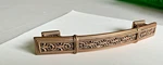 Fine Hardware Drawer Pull By Designer Edgar Berebi Museum Gold New Amazing. Fixed Price $59.00.