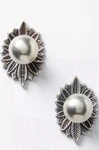 Anthropologie Demeter Feather Knobs In Silver (set Of 2). Fixed Price $14.00.