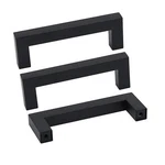 Goldenwarm 5 Pack 3 Inch Drawer Pulls Black Cabinet Handles Modern Kitchen Ca.... Fixed Price $21.14.