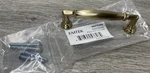 Lot Of Emtek 86475US4 3-1/2" Westwood Cabinet Pull Satin Brass. Fixed Price $39.99.