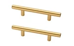 Brainerd 3" Gold Bar Cabinet Pulls P01010W-117-CP Set Of Two. Fixed Price $18.00.