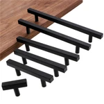 Black Modern Cabinet Handles Bar Pulls Kitchen Drawer Hardware Stainless Steel. Fixed Price $43.55.