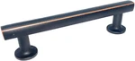 Alzassbg 10PK 4IN Cabinet Pulls Home Drawer Knobs Straight Bar Oil Rubbed Bronze. Fixed Price $44.99.