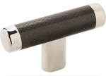 Amerock BP36556PNBBR 2-5/8 Cabinet Dresser Knob Polish Nickel/black (lot Of 3). Fixed Price $22.50.