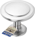 50PCS 1-1/4 Brushed Nickel Cabinet Knobs Rust-proof Finish, Modern Design. Fixed Price $41.99.