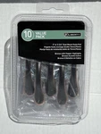 Liberty, 10 Pack, Dual Mount Veolo Pull Or 3-3/4 Bronze W/cooper Highlight. Fixed Price $23.00.