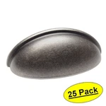 *25 Pack* Cosmas Cabinet Hardware Weathered Nickel Handle Cup Pulls #783WN. Fixed Price $59.39.