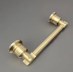 Brizo Invari Cabinet Drawer Pull 699176-GL Lux Gold 1/4" Cc. Fixed Price $45.50.