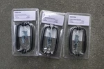 New Pair (6 Pulls) Ikea Eneryda 4-7/16" Cabinet Handle Pulls, Black 703.475.16. Fixed Price $25.00.