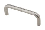 Silverline Satin Nickel Wire Pull Cabinet Drawer Handle Hole Centers :96MM/3"/4". Fixed Price $59.99.