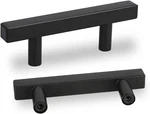 Black Pulls 3 Inch Drawer 5 Pack PHJ22BK Bar For Cabinets Ki. Fixed Price $12.29.