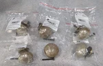 6X New Dritz Home Ceramic Fancy Glaze Knobs Drawer Pulls Hardware "sand". Fixed Price $15.00.