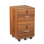 2-DRAWER File Wooden Cabinets For Letter Size Filings Walnut. Fixed Price $55.99.