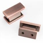 5 Pack Brushed Antique Copper Cabinet Knobs 1.42 Inch Double Hole With 0.63 I.... Fixed Price $28.86.