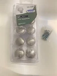 9 Liberty Satin Nickel Chrome 1-1/4" Solid Brass Knobs Cabinet Drawer Pulls. Fixed Price $11.99.
