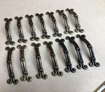 14 - Amerock 19251 Cyprus Drawer Door Pulls 3 11 Brass & Nickel. Fixed Price $34.66.