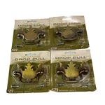 Vintage National Lock Drop Pulls Steel Drawer Decorative Accessory Lot Of 4 New!. Fixed Price $18.74.