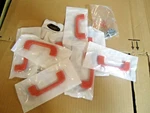 Lot Of 10 Colonial Bronze 3351-HOT Cabinet Pulls Made Usa Bright Red. Fixed Price $15.00.
