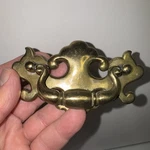 Vtg Keeler Brass # N19564 Chippendale Batwing Drawer Handles Pulls.. Fixed Price $7.00.