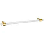 Alno D860-12-PBNL 12" Appliance Center Pull In Unlacquered Brass/acrylic. Fixed Price $79.99.
