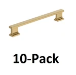 *10-PACK* Amerock Triomphe 6-5/16 In. Classic Champagne Bronze Cabinet Bar Pull. Fixed Price $37.99.