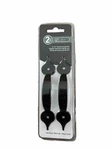 Liberty P93000L-BL-U Flat Black 1/2" Front Mount Cabinet Drawer Pull Pack. Fixed Price $14.99.