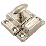 Nickel Plated Small Stamped Cabinet Latch New 1 Pc/pack. Fixed Price $7.89.