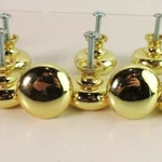 Gatehouse Inch Cabinet Knobs Drawer Bright Gold Screws Quantity 14. Fixed Price $19.24.