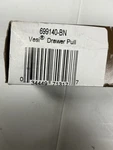 Brizo Vesi Drawer Pull Sku 699140-BN- Brushed Nickel- New Odin. Fixed Price $11.24.
