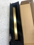 Alno Linear 8" Center To Flush Mount Rectangular Cabinet Handle A965-8-SB. Fixed Price $40.49.