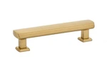 Emtek 86423US4 4" Center To Bar Cabinet Pull - Satin Brass. Fixed Price $13.00.