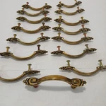 Amerock Brass Chatsworth #735-15 Vintage Cabinet Drawer Pull Handles W/screws. Fixed Price $53.99.