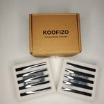 Koofizo Cabinet Bar Pull Chrome Solid Handle 3" Screw Spacing 10 Pack Open Box. Fixed Price $19.90.