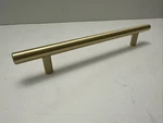 Emtek 86362US4 Contemporary 6" Center Bar Cabinet Pull - Satin Brass. Fixed Price $20.00.