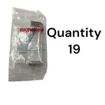 (qty 19) Richelieu BP255175 Brushed Chrome 3-1/2" Cc Handle Cabinet Pull. Fixed Price $35.14.