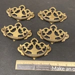 Set Of Vintage Kbc Chippendale Brass Drawer Pull Handles 3.5 Centers Lot. Fixed Price $29.23.
