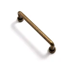 6PACK 4''CENTER To Antique Brass Cabinet Bar Pulls Vintage Drawer Handles. Fixed Price $43.66.