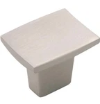 Belwith-keeler B076146-SN Channel Knob 1-1/4" X 1" , Satin Nickel (4) Urban Chic. Fixed Price $12.00.
