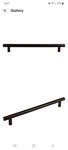 Top Knobs M1333-30 Hopewell 30" Center Appliance Pull Bronze. Fixed Price $149.00.