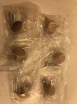 Brainerd #69220 1-1/4" Wood Round Knob P10512V-BIR-C7, Lot Of Free Shipping. Fixed Price $12.96.