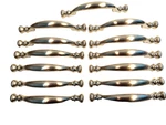 Lot 13 Amerock 874-1 Silver Color 5" Cabinet Door Handle Sterling Nickel Vtg. Fixed Price $14.00.