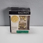 Baldwin Premium Hall And Closet Colonial Knob - Polished Solid Brass. Fixed Price $49.99.